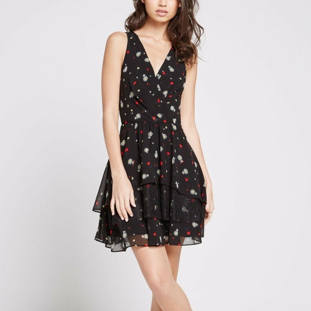 BCBGeneration Flare Dress